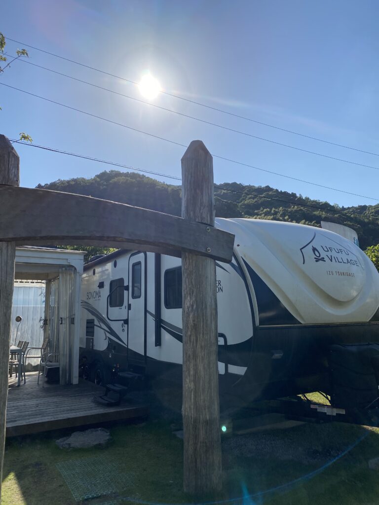 トレーラー型タイプの宿泊施設