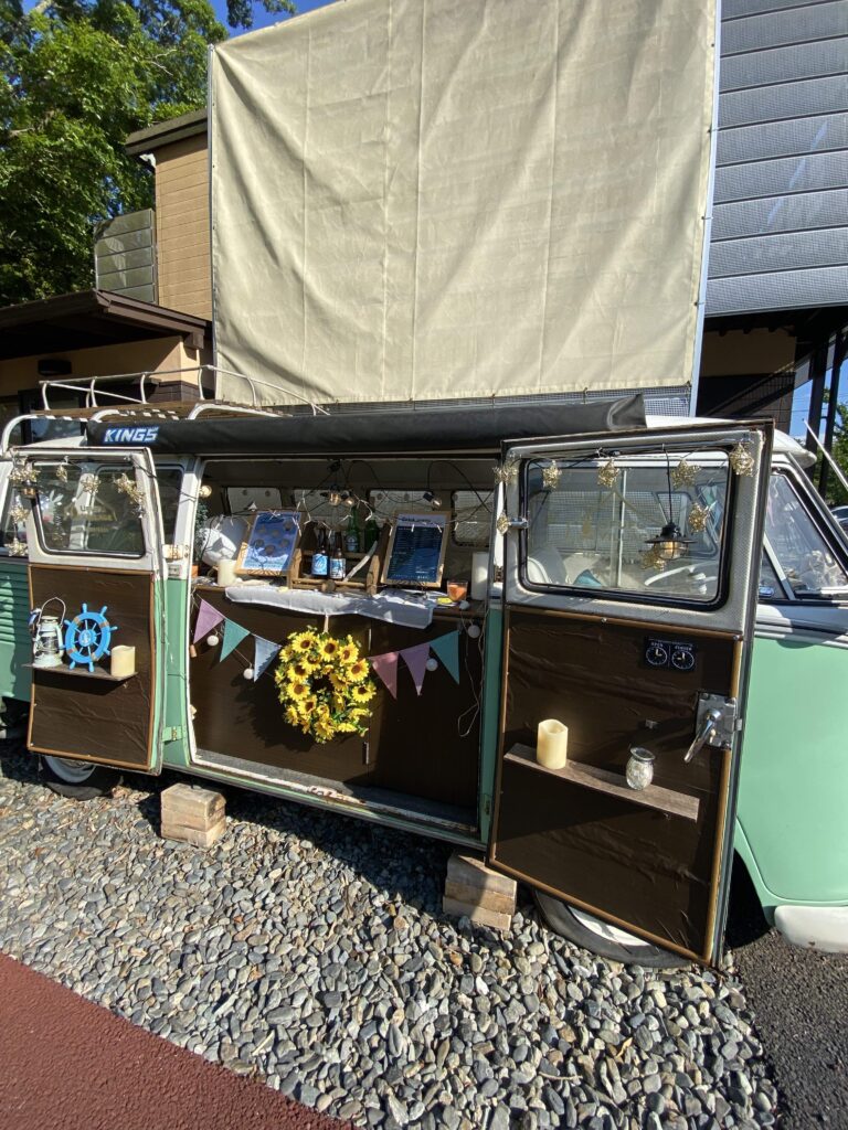 ワゴンでの販売