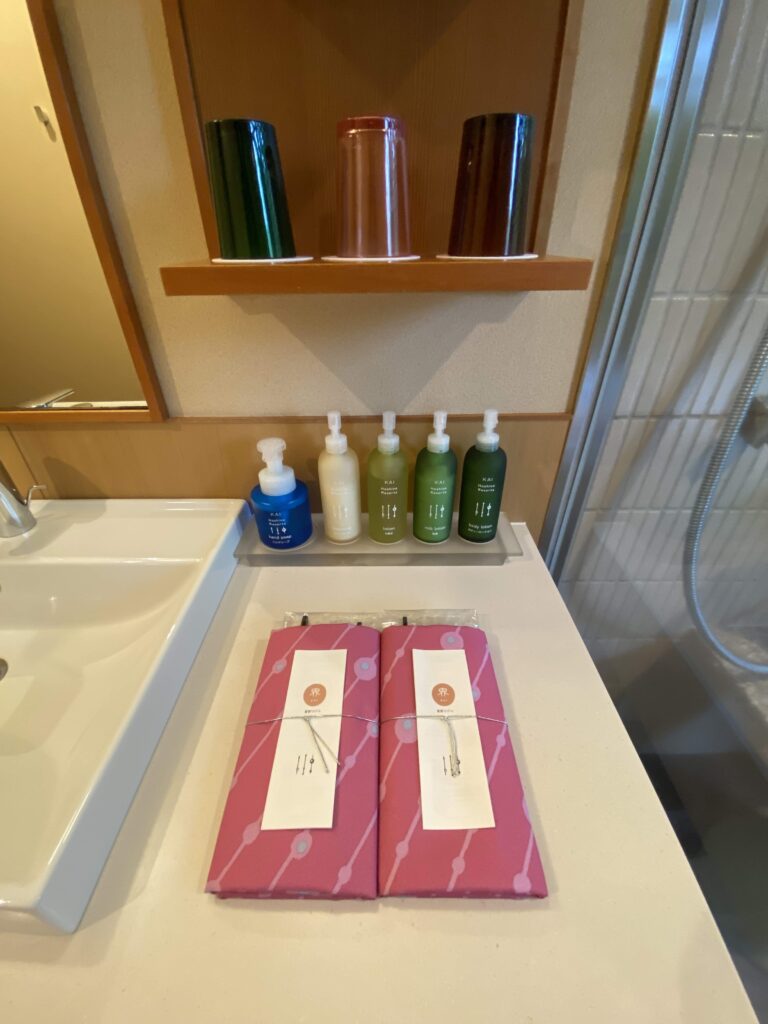 オリジナル風呂敷＆アメニティセット