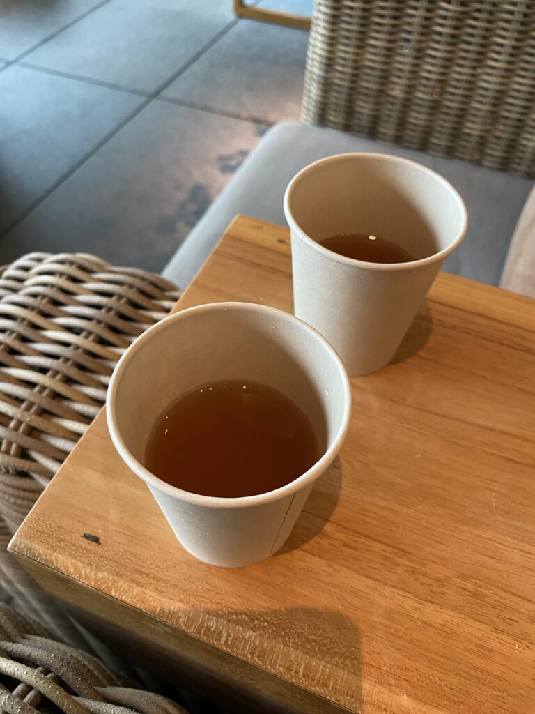 ウェルカムドリンク