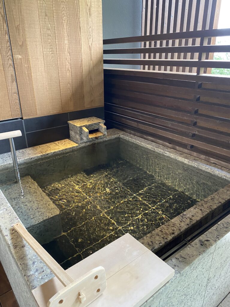 客室露天風呂