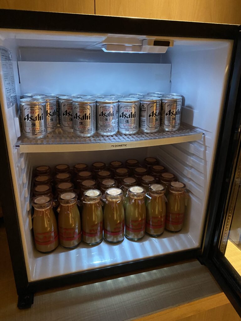 ビールとコーヒー牛乳