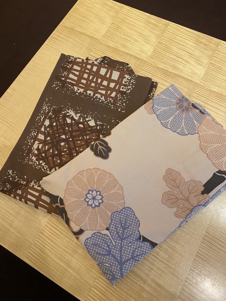 館内で使用できる浴衣
