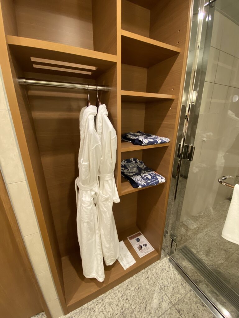 バスローブと館内着