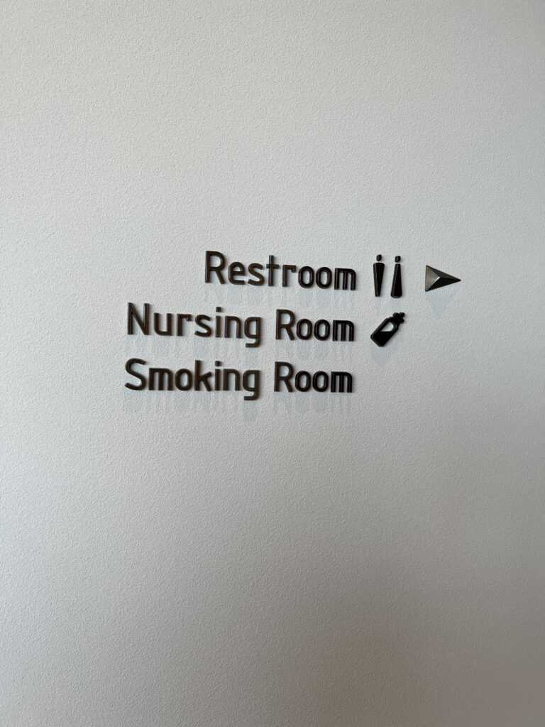お手洗いなどの表示