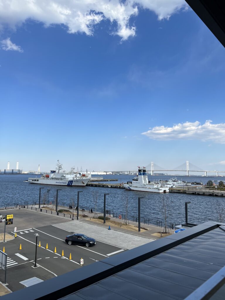 バルコニーからの景色