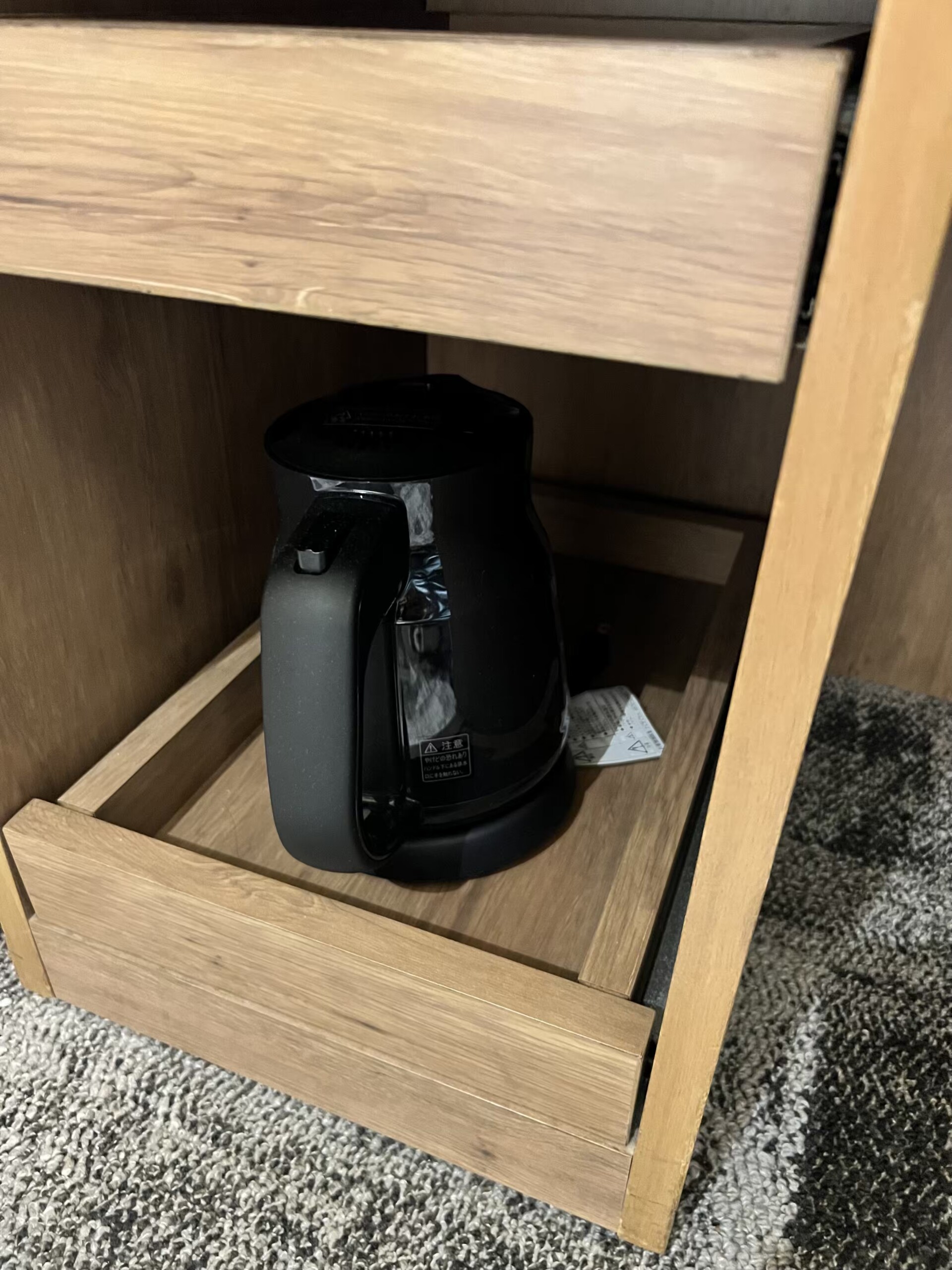 博多グリーンホテルアネックス 電気ポット