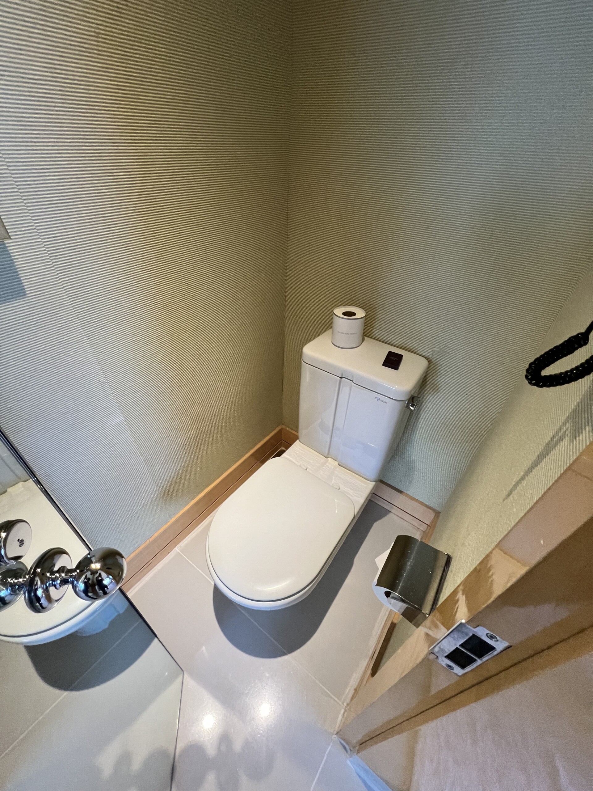 トイレスペース。シンプルで清潔感のある空間