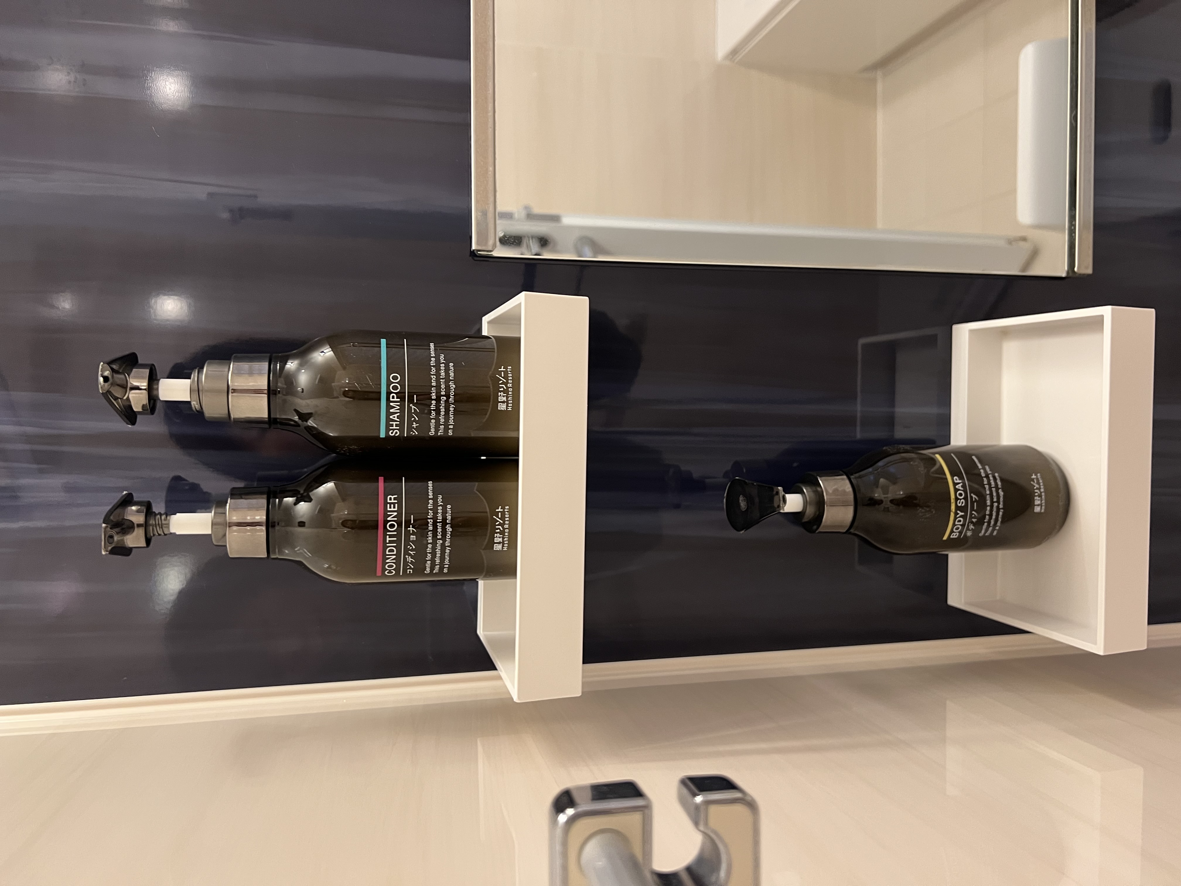 バスルームのアメニティ