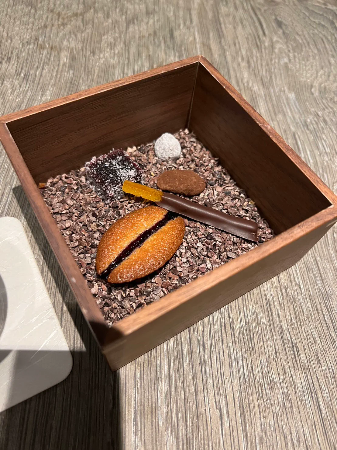 お部屋に用意されていたプティフール